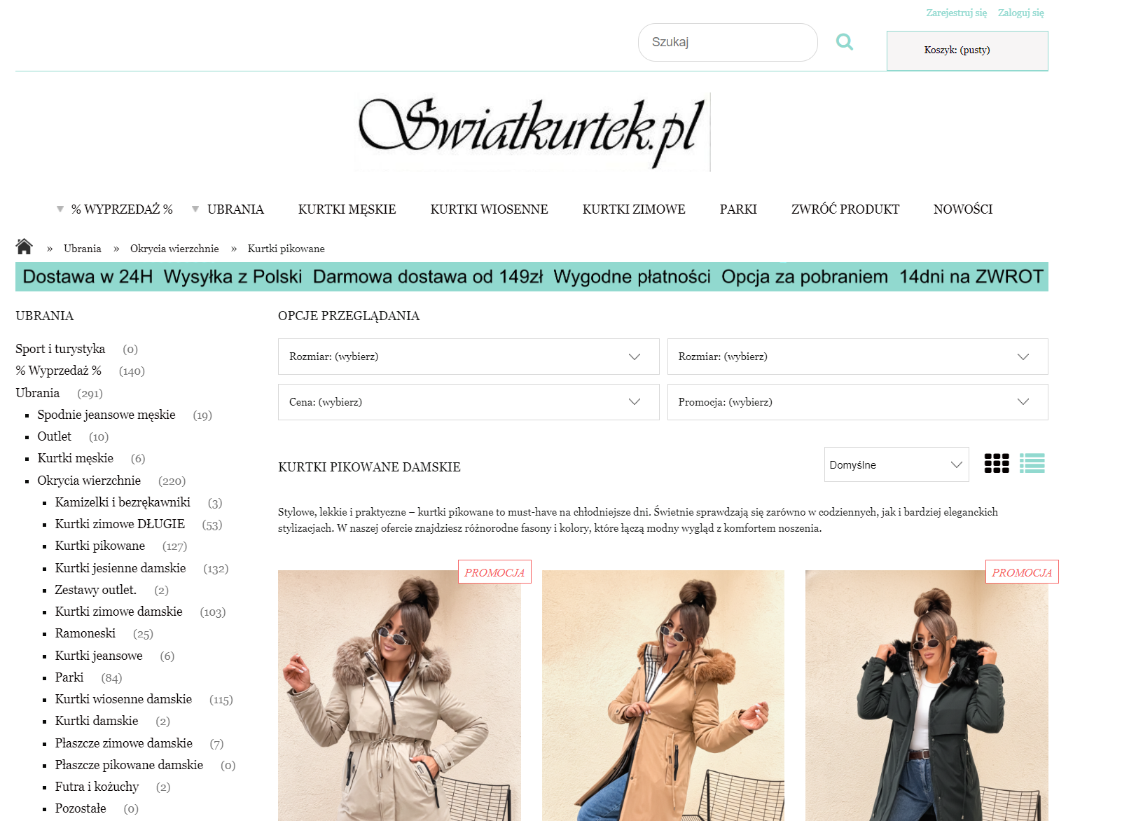 Czy kurtki pikowane damskie są modne w 2026 roku?