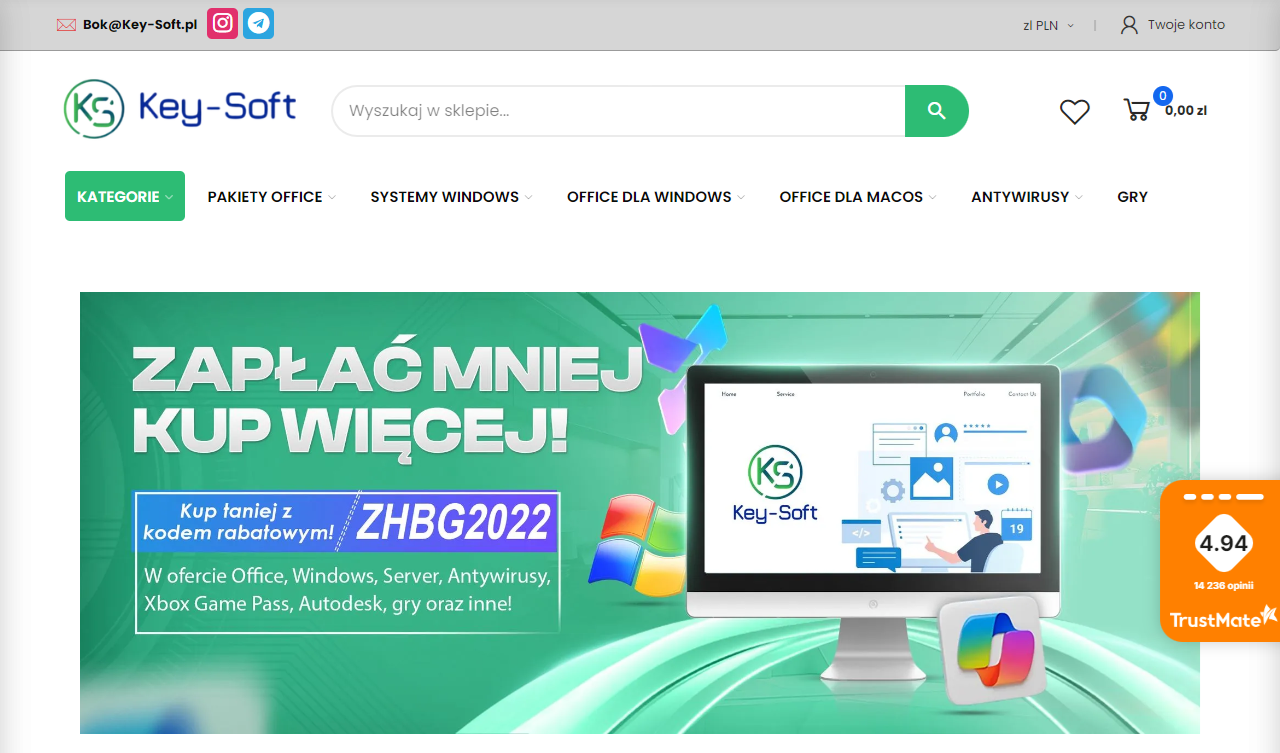 Ile kosztuje Microsoft Office na Windows?