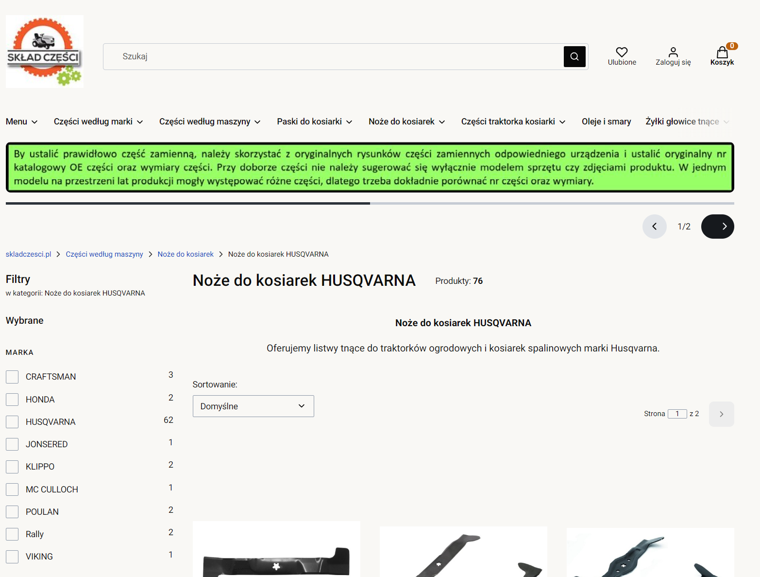 Noże do kosiarek Husqvarna - ranking najtrwalszych modeli na sezon