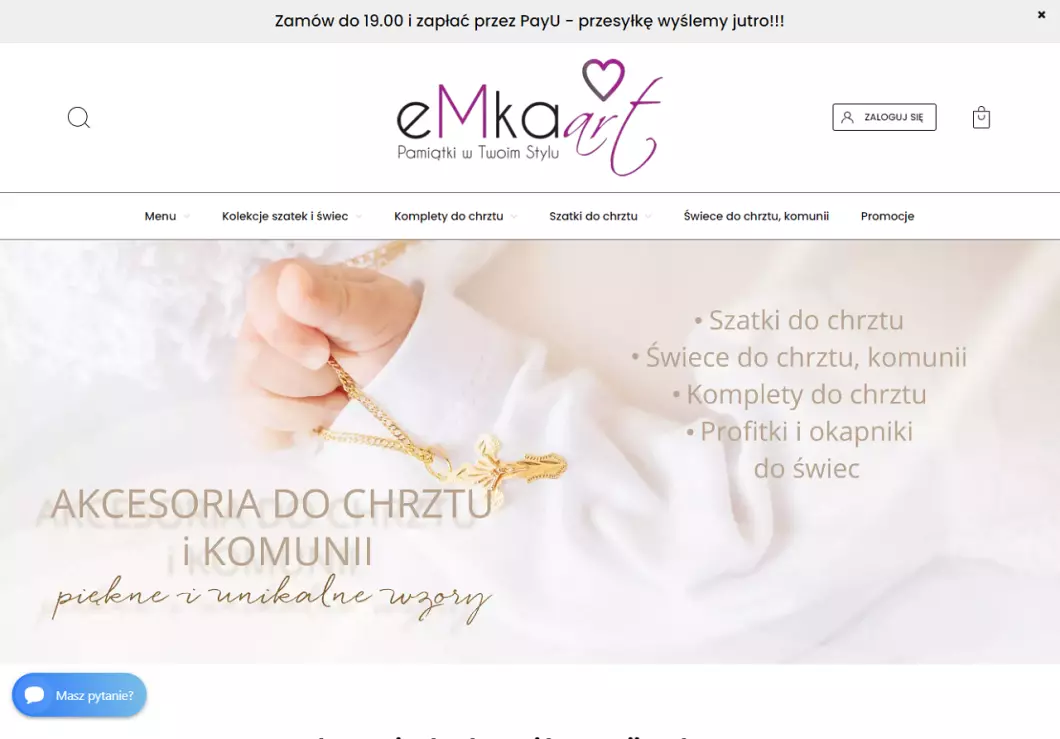 Zrzut ekranu strony